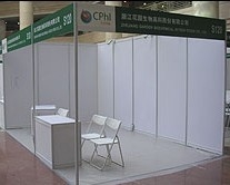 China Aluminium Tradeshow Portable Modular 3x3 Standard Exhibition Booth