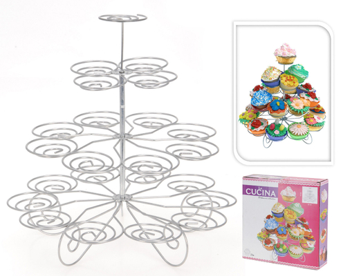 4 Tier 23 Cupcake Party Display Stand