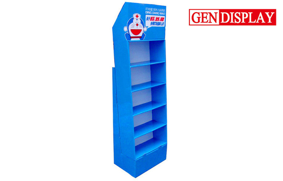 Durable Cardboard Toys POS Display Stand , Pos Floor Toys Display Shelf
