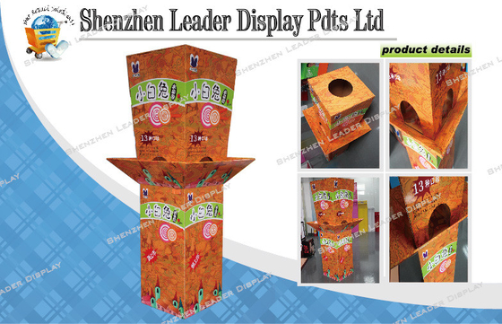Half Pallet Cardboard Display Stands for Sweets and Candies Display
